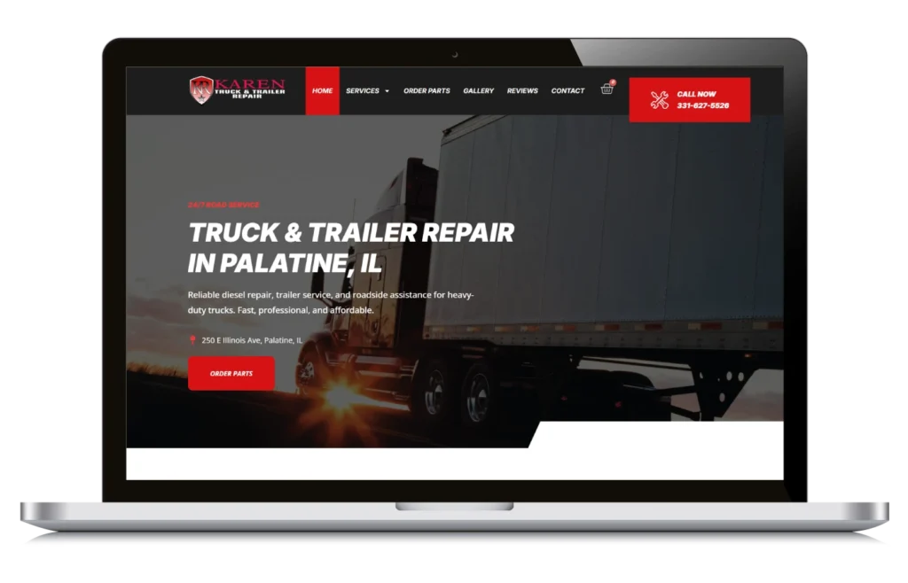 Karen Trailer Repair – Truck & Trailer Repair Website