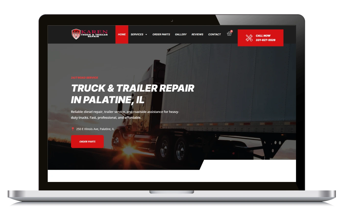 Karen Trailer Repair – Truck & Trailer Repair Website