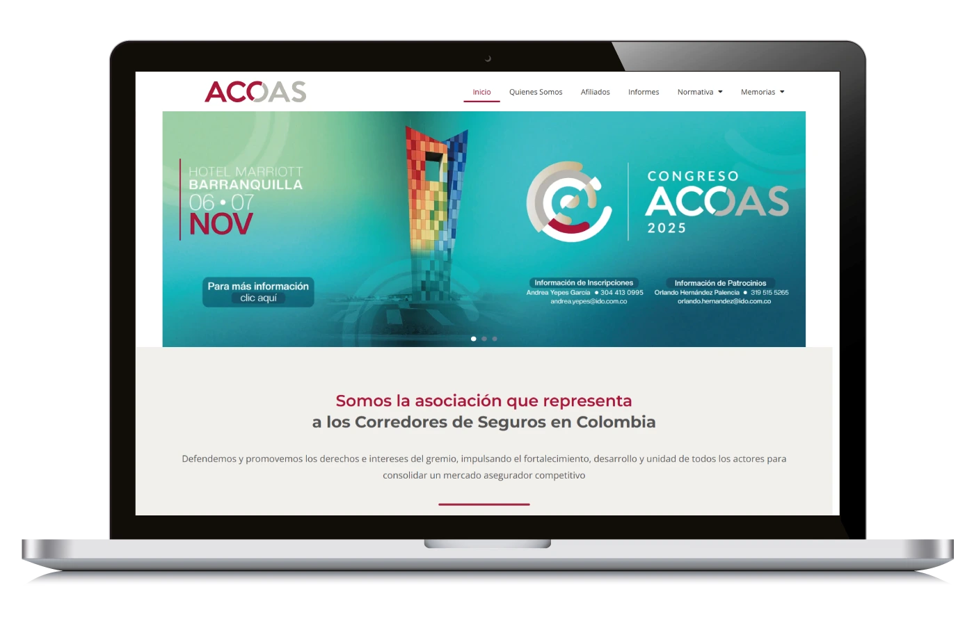 ACOAS – Soporte y Mantenimiento Web
